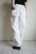 画像8: RELAX FIT       リラックスフィット ”NPID Denim Beachslacks”リラックスデニムパンツ・ホワイト