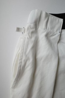 他の写真3: RELAX FIT       リラックスフィット ”NPID Denim Beachslacks”リラックスデニムパンツ・ホワイト