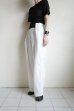 画像10: RELAX FIT       リラックスフィット ”NPID Denim Beachslacks”リラックスデニムパンツ・ホワイト