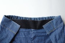 他の写真1: RELAX FIT       リラックスフィット ”NPID Denim Beachslacks”リラックスデニムパンツ・ストーンウォッシュブルー