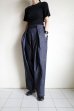 画像10: RELAX FIT       リラックスフィット ”NPID Denim Beachslacks”リラックスデニムパンツ・ワンウォッシュブルー