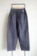 画像2: RELAX FIT       リラックスフィット ”NPID Denim Beachslacks”リラックスデニムパンツ・ワンウォッシュブルー (2)