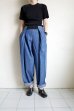 画像13: RELAX FIT       リラックスフィット ”NPID Denim Beachslacks”リラックスデニムパンツ・ストーンウォッシュブルー