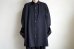 画像7: Blanc YM       Wool Gabardine Wide Shirt・black