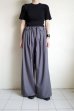 画像8: Blanc YM       Wool Gabardine Adjustment Pants・comet gray