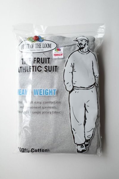 画像1: FRUIT OF THE LOOM        × 金子恵治 ATHLETIC SUIT "SUPER HEAVYWEIGHT"・GRAY