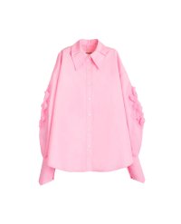 HOUGA       grass blouse・PINK