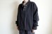 画像17: PHINGERIN       フィンガリン  DOUBLE HENLEY SWEATSHIRT・BLACK