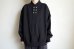 画像9: PHINGERIN       フィンガリン  DOUBLE HENLEY SWEATSHIRT・BLACK