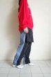 画像12: renewces      "a slightly different box silhouette long sleeve T-sh"・renewces RED