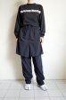 画像13: renewces       "short length long sleeveT-sh"・BLACK