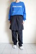 画像14: renewces       "a slightly different box silhouette long sleeve T-sh"・renewces BLUE