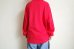 画像9: renewces      "a slightly different box silhouette long sleeve T-sh"・renewces RED