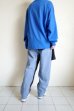 画像13: renewces       "a slightly different box silhouette long sleeve T-sh"・renewces BLUE