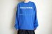 画像7: renewces       "a slightly different box silhouette long sleeve T-sh"・renewces BLUE