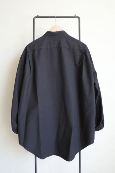 画像2: AXIS       Volume Sleeve Shirts・BLACK