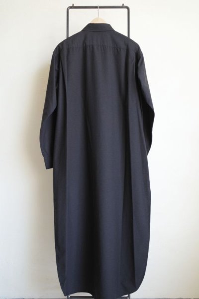 画像2: AXIS       Maxi Length Shirts・BLACK