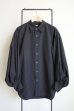 画像1: AXIS       Volume Sleeve Shirts・BLACK (1)