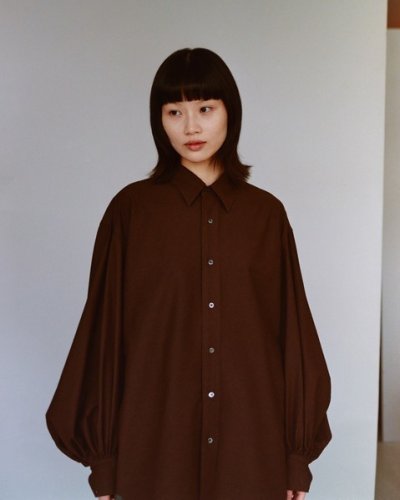 画像4: AXIS       30%OFF Volume Sleeve Shirts・CLAY
