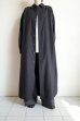 画像15: AXIS       Maxi Length Shirts・BLACK