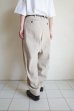 画像10: AXIS      3 Tucks Tapered Pants・NATURAL