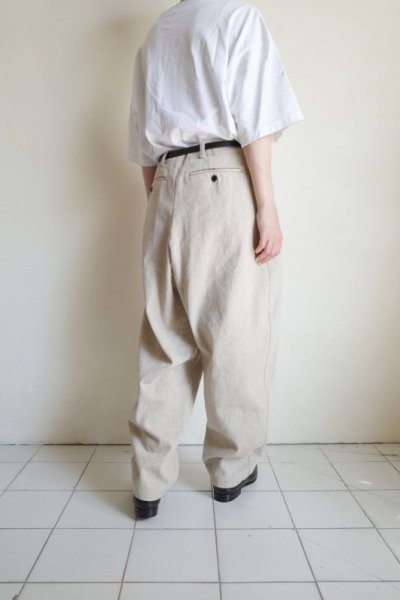 画像14: AXIS      30%OFF  3 Tucks Tapered Pants・NATURAL
