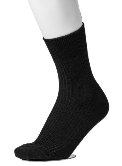 画像2: TAKAHIROMIYASHITATheSoloist.       middleweight ribbed low socks.・black