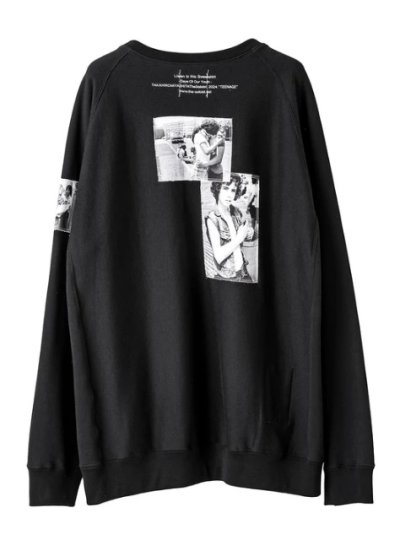 画像2: TAKAHIROMIYASHITATheSoloist.       oversized crew neck sweat shirt.