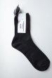 画像6: TAKAHIROMIYASHITATheSoloist.       middleweight ribbed low socks.・black