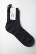 画像6: TAKAHIROMIYASHITATheSoloist.       heavyweight ribbed low socks.・black