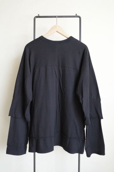 画像2: Fujimoto       Veiled L/S&H/S T・BLACK