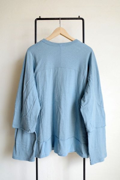 画像2: Fujimoto       Veiled L/S&H/S T・DUST BLUE