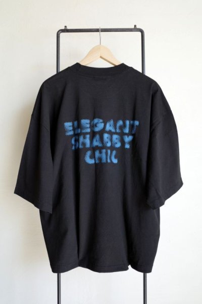 画像2: renewces       "The type2 BOX T-sh"・E.S.C black×blue