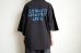 画像9: renewces       "The type2 BOX T-sh"・E.S.C black×blue