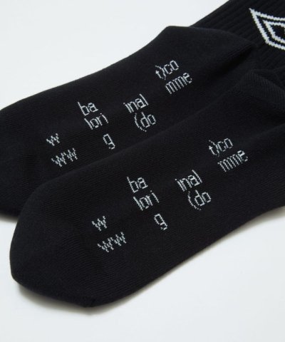 画像2: BAL       UMBRO JACQUARD SOCKS・black