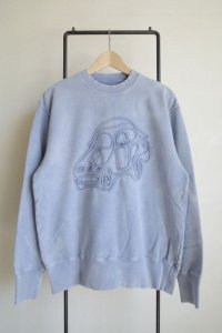 fluss       old car sweatshirts・purple