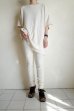 画像10: fluss       super high waist legging・off white