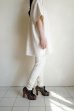 画像12: fluss       super high waist legging・off white