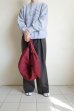 画像14: fluss       gathered belt cross bag・burgundy