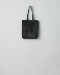 ssstein         ACRYLIC FUR TOTE BAG・GREY KHAKI