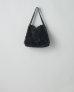 画像1: ssstein         SHEEP FUR FLAP SHOULDER BAG・BLACK×BLACK (1)