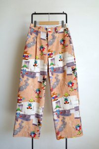 WATARU TOMINAGA       single pleat trousers・play ground