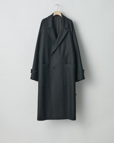 画像1: ssstein         OVERSIZED POCKET COAT・BLACK