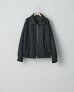 画像1: ssstein         MELTON ZIP UP BLOUSON・BLACK (1)