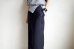 画像15: BELPER        OVERLAP STRAIGHT SKIRT・navy