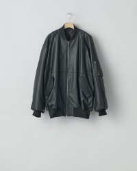 ssstein         LEATHER FLIGHT JACKET・BLACK