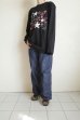 画像11: WATARU TOMINAGA       graphic long sleeve T-shirt・safety pin&star