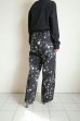 画像17: WATARU TOMINAGA       single pleat trousers・safety pin&star