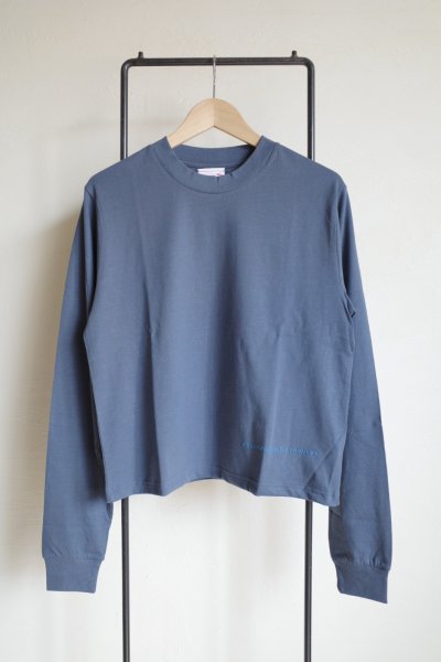 画像2: renewces       "The type2 LONG SLEEVE T-sh"・E.S.C greenish blue×navy