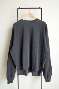 renewces       "The type2 BOX LONG SLEEVE T-sh"・E.S.C charcoal shadow×blue